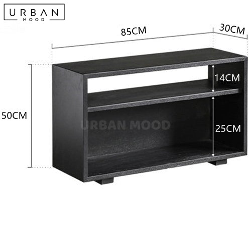 SETTLE Modern Solid Wood Side Table