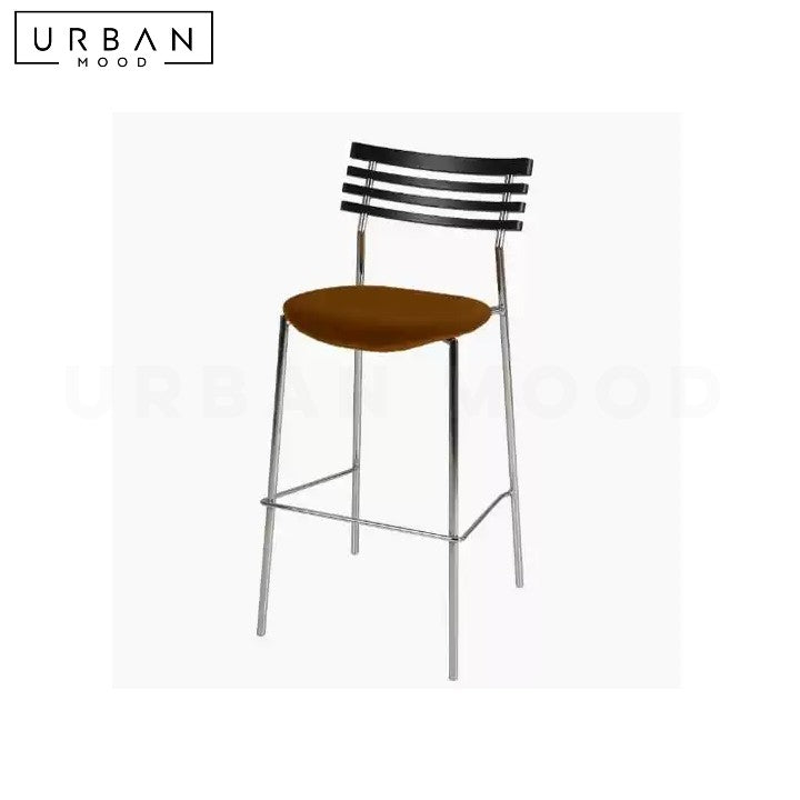 SHAUNI Modern Solid Wood Bar Stool
