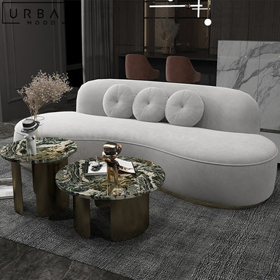 SHENE Modern Velvet Sofa