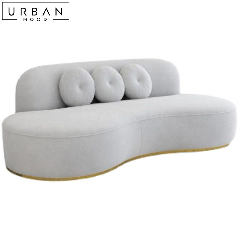 SHENE Modern Velvet Sofa