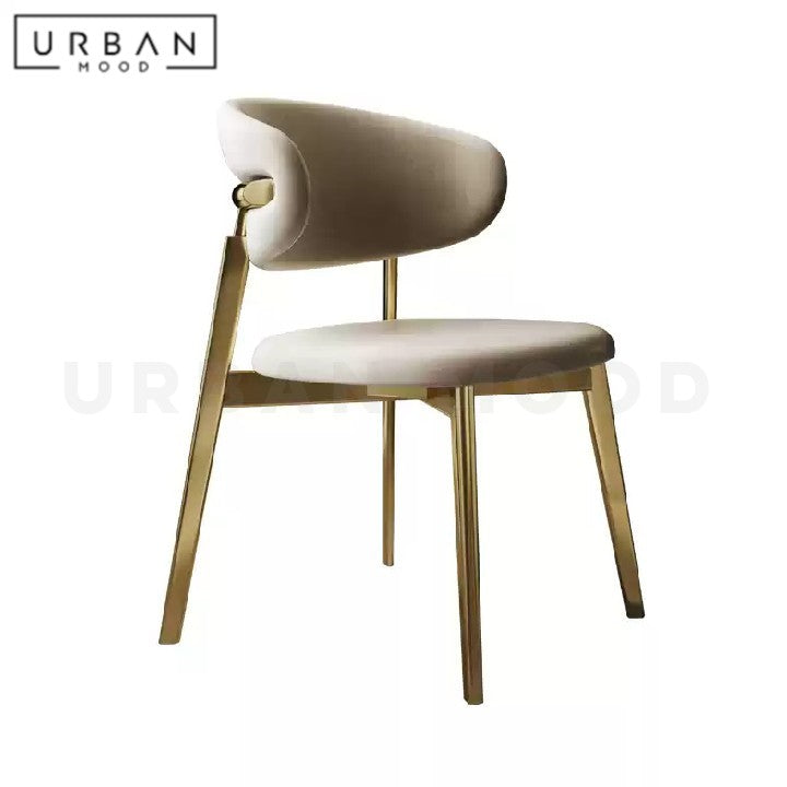 SHERIFE Modern Leather Dining Chair