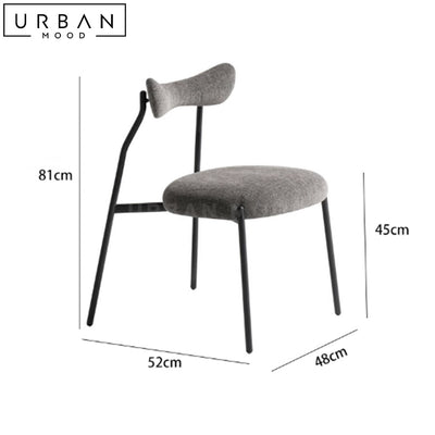 SHEVA Modern Leather Dining Chair