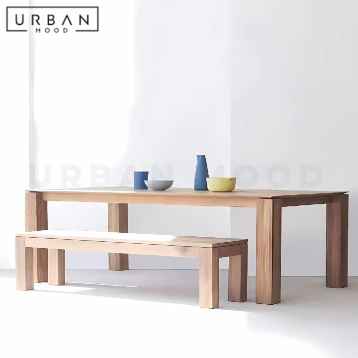 HONG Modern Solid Wood Dining Table