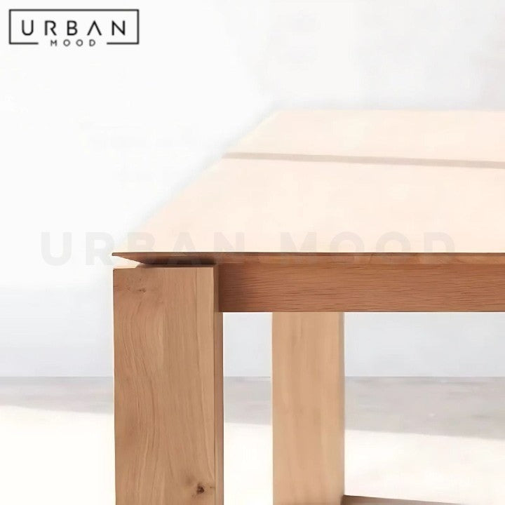 HONG Modern Solid Wood Dining Table