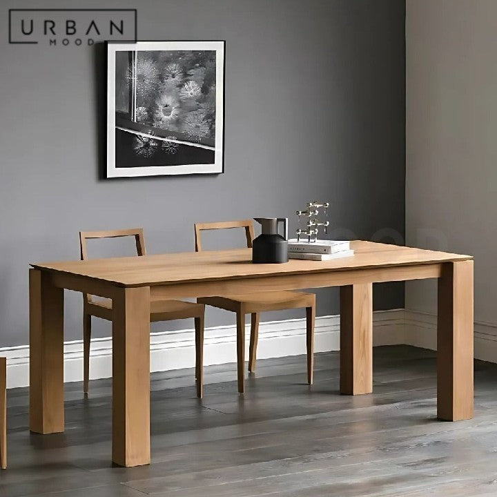 HONG Modern Solid Wood Dining Table