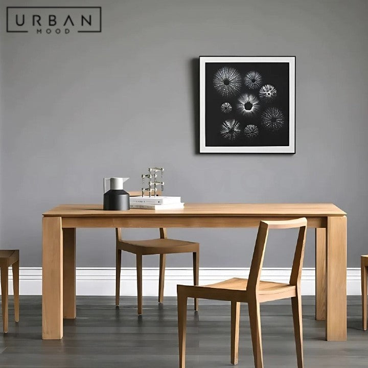 HONG Modern Solid Wood Dining Table