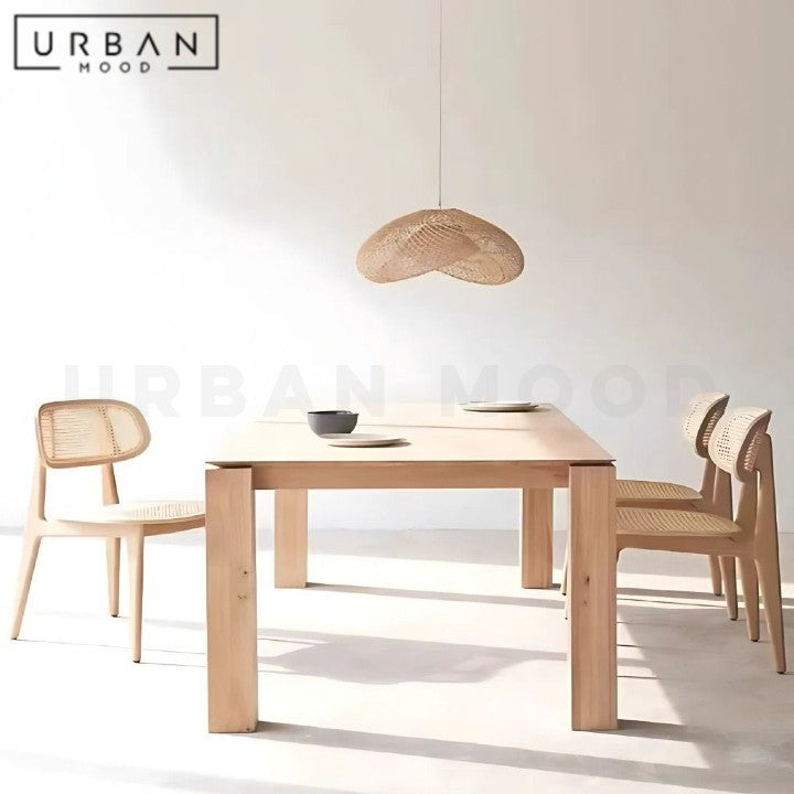 HONG Modern Solid Wood Dining Table