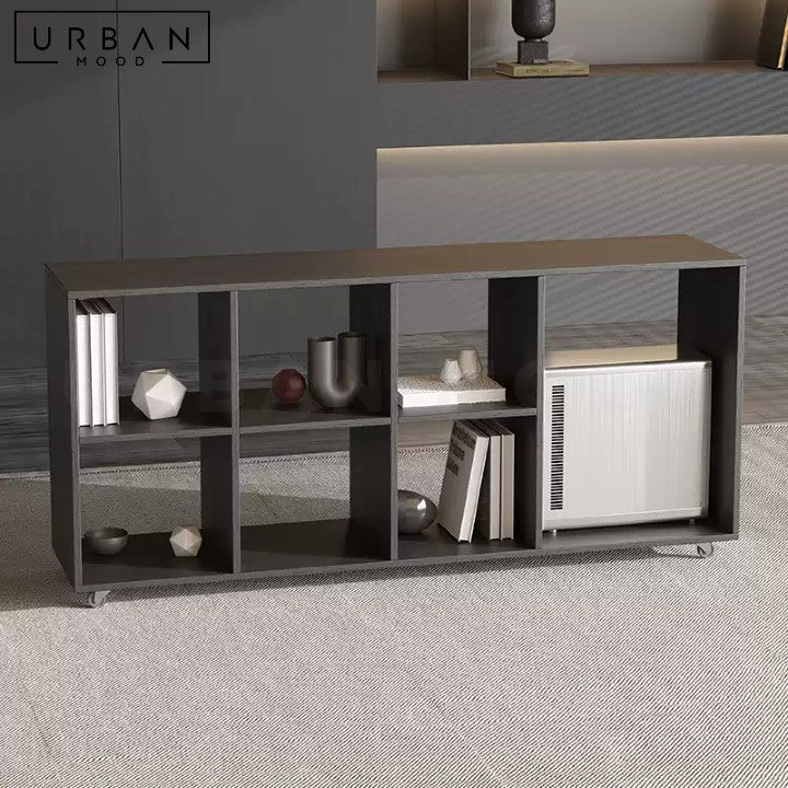SHOGHER Modern Office Table & Shelf