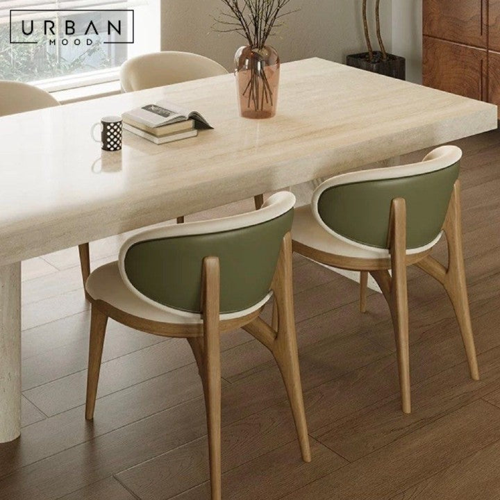 SHUR Modern Leather Dining Chair