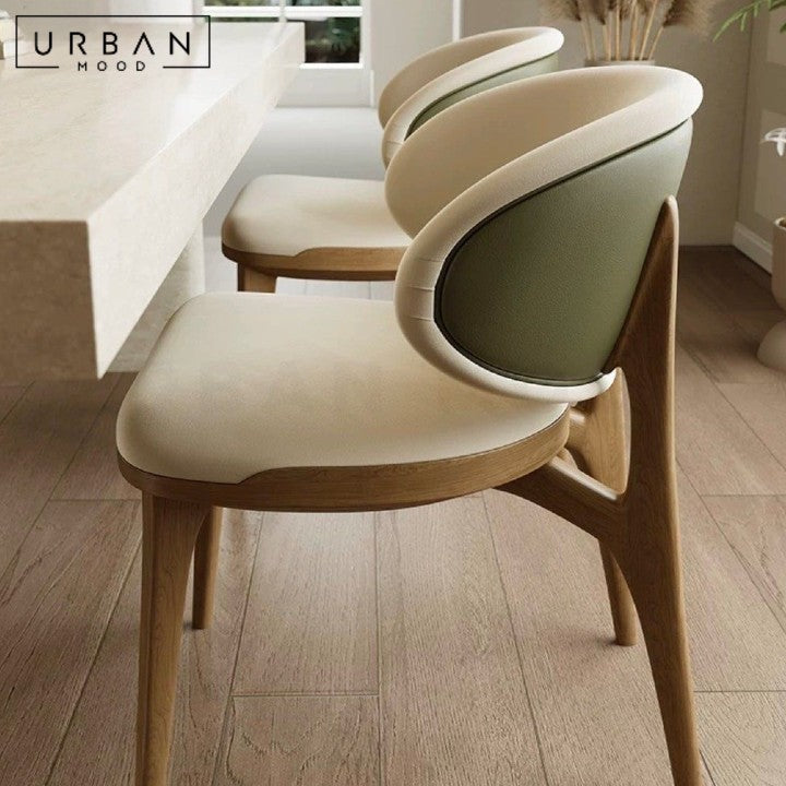 SHUR Modern Leather Dining Chair