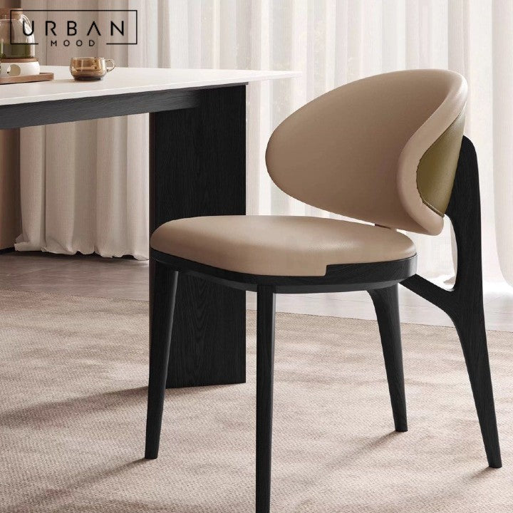 SHUR Modern Leather Dining Chair