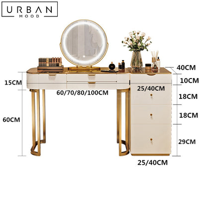 SIANE Modern Vanity Table