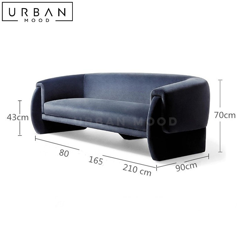 SICIL Modern Velvet Sofa