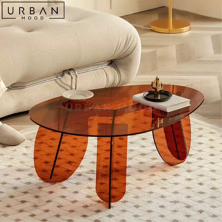 SIDO Modern Acrylic Coffee Table