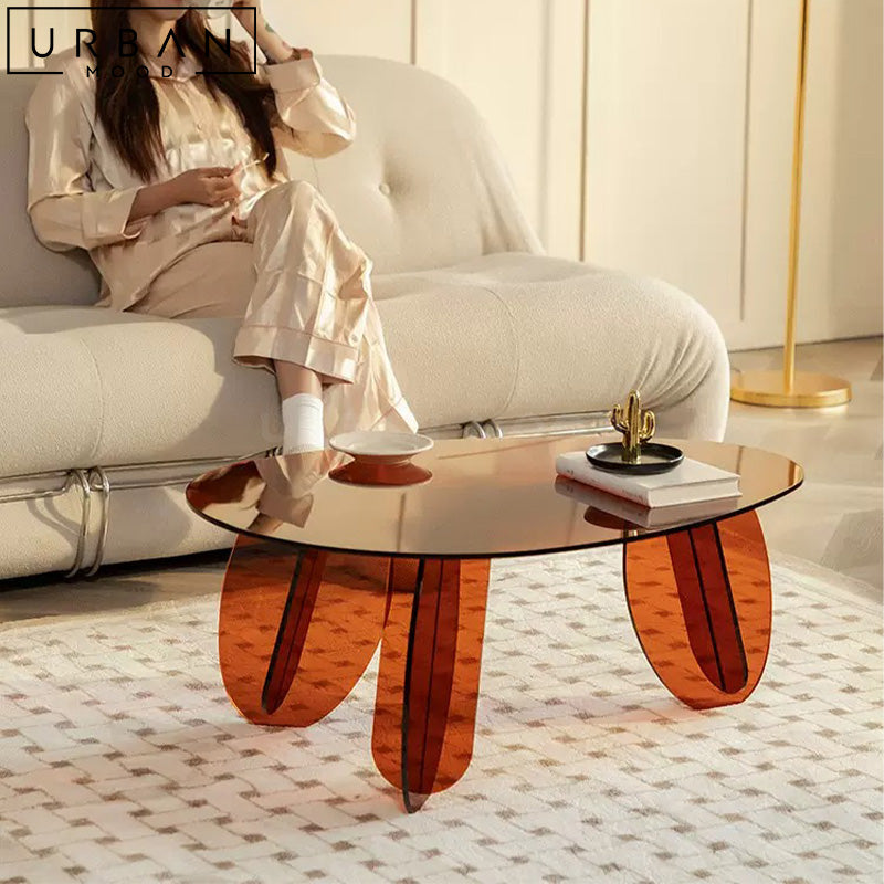 SIDO Modern Acrylic Coffee Table