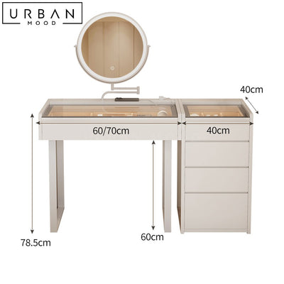 SILVE Modern Vanity Table Set