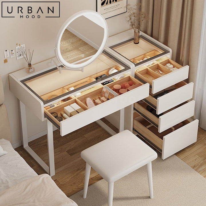 SILVE Modern Vanity Table Set