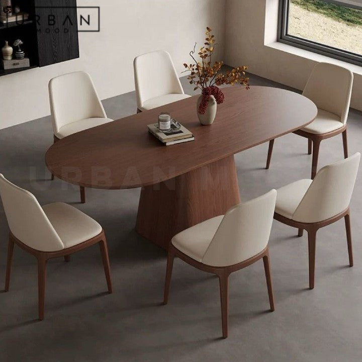 SINA Modern Solid Wood Dining Table