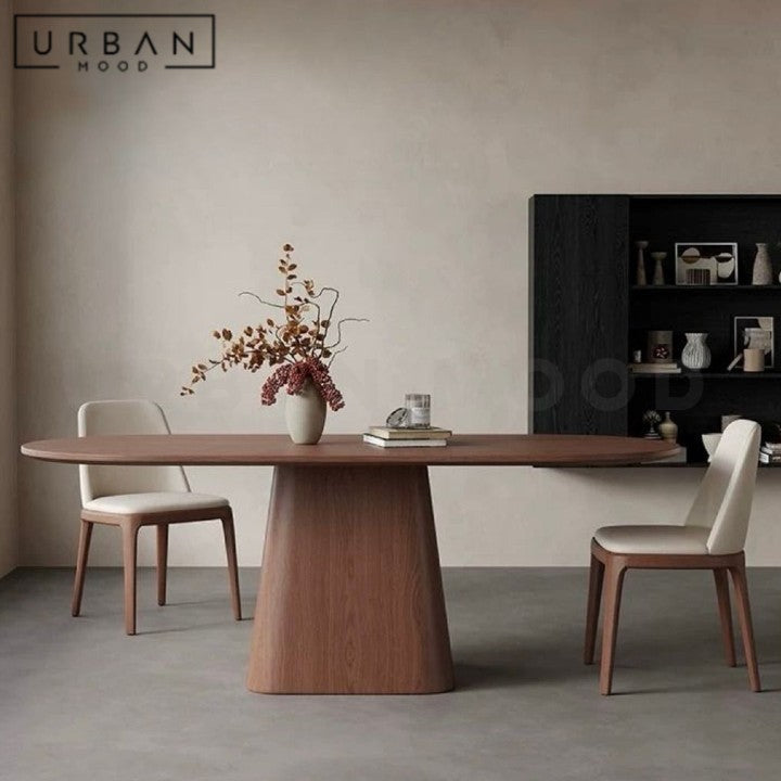 SINA Modern Solid Wood Dining Table
