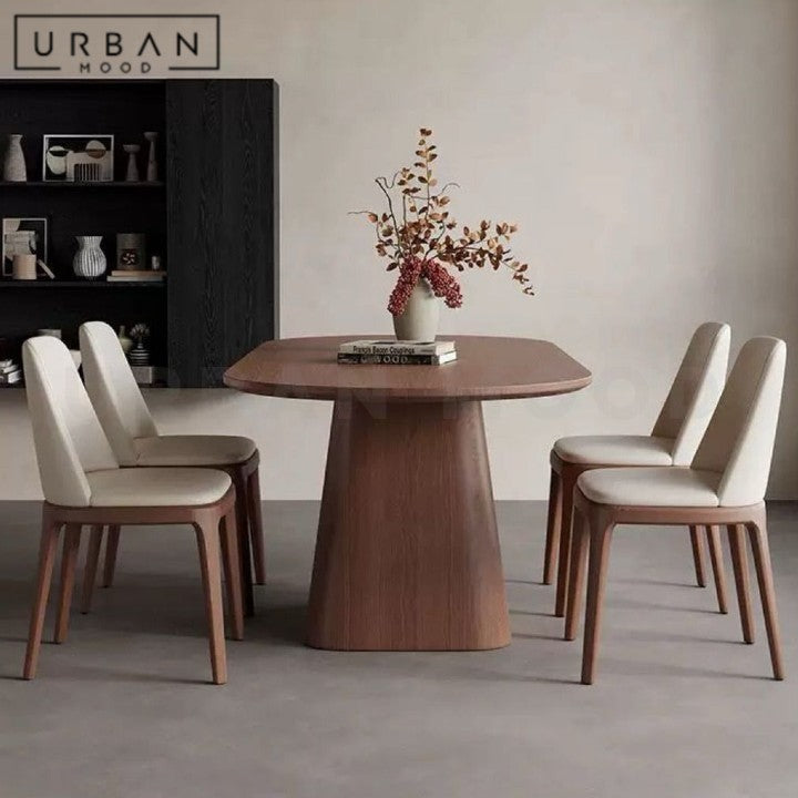 SINA Modern Solid Wood Dining Table