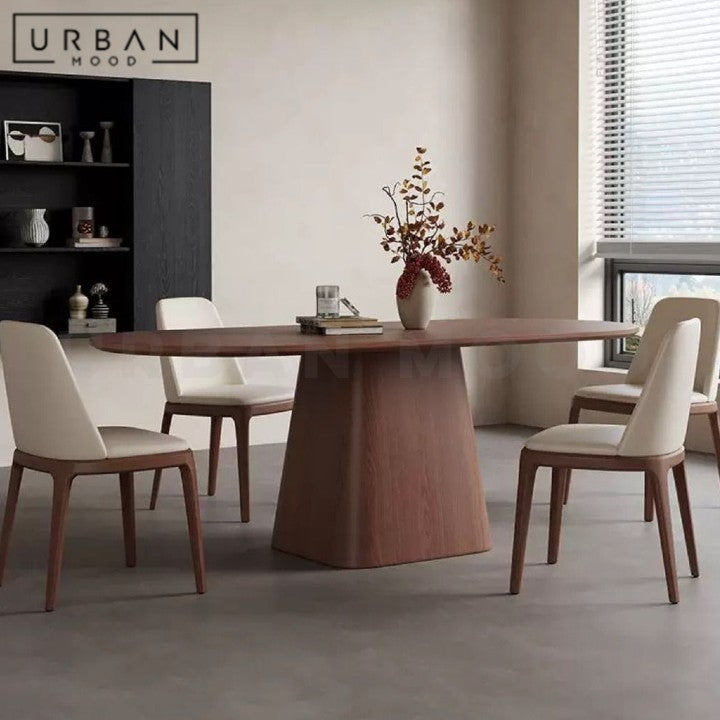 SINA Modern Solid Wood Dining Table