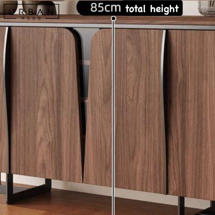 SINKA Modern Solid Wood Sideboard