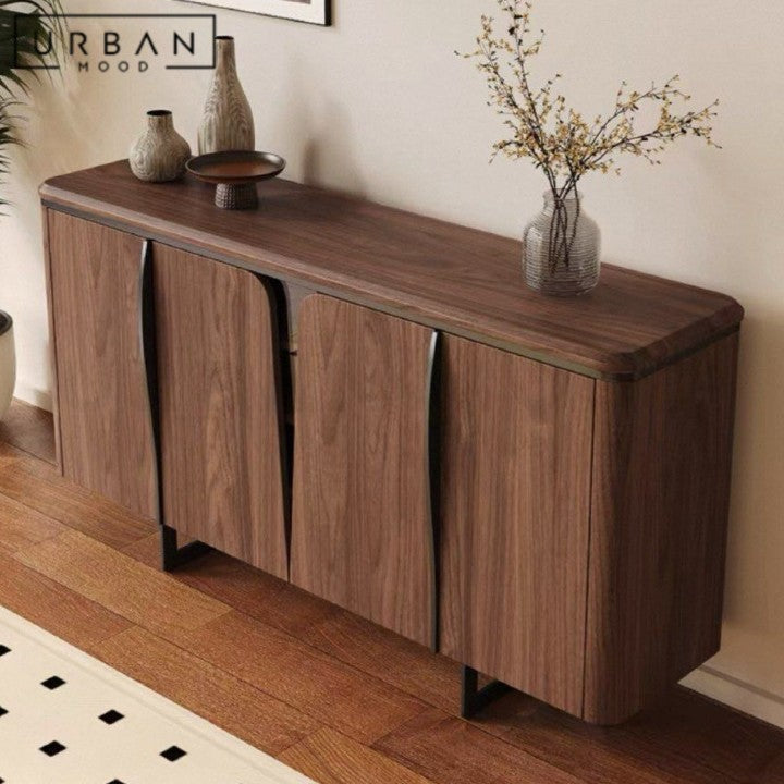 SINKA Modern Solid Wood Sideboard