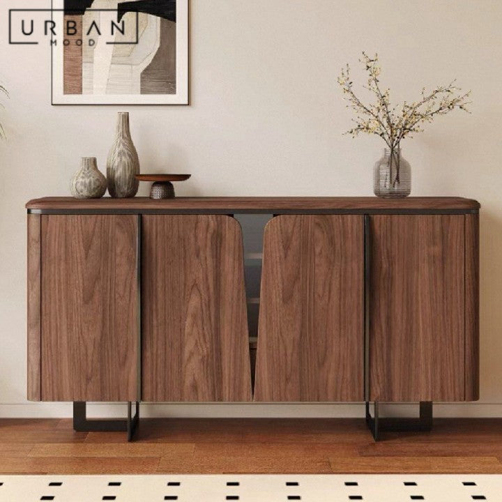 SINKA Modern Solid Wood Sideboard