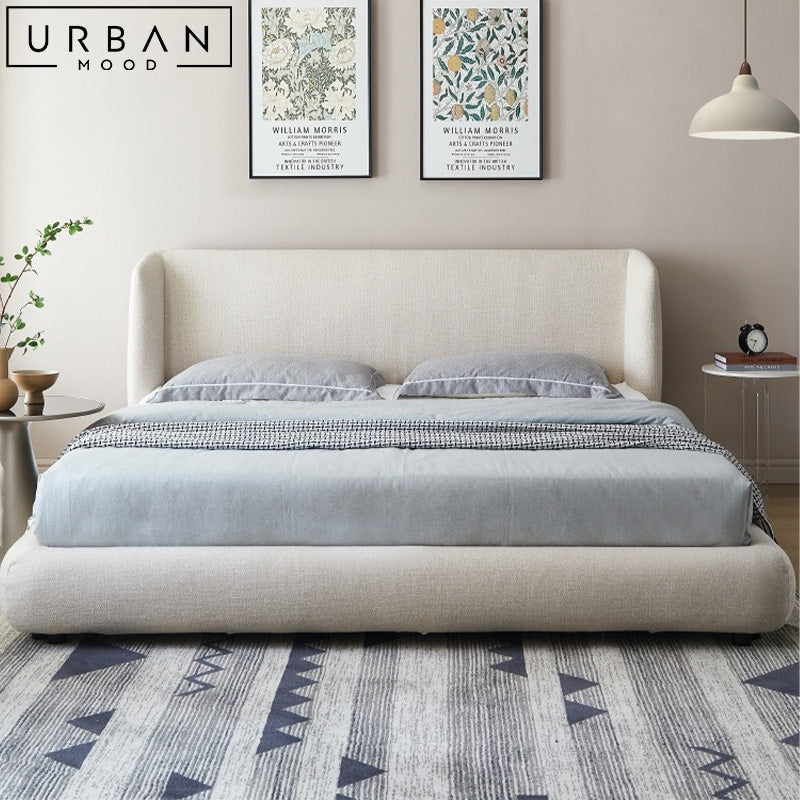 SIOBHAN Modern Fabric Bedframe