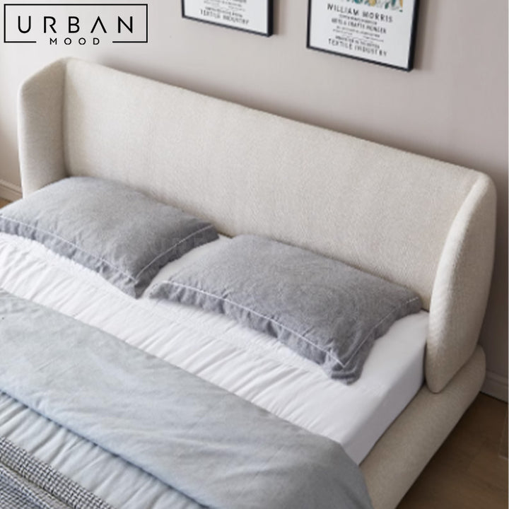 SIOBHAN Modern Fabric Bedframe