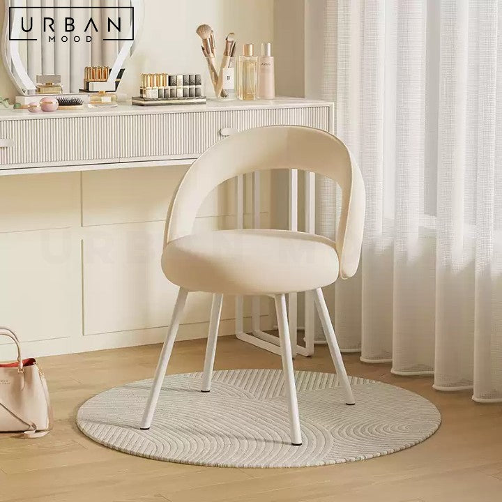 SIRELI Modern Velvet Vanity Chair