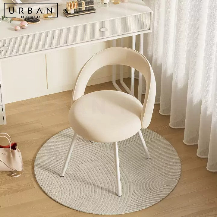 SIRELI Modern Velvet Vanity Chair