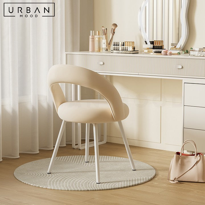 SIRELI Modern Velvet Vanity Chair