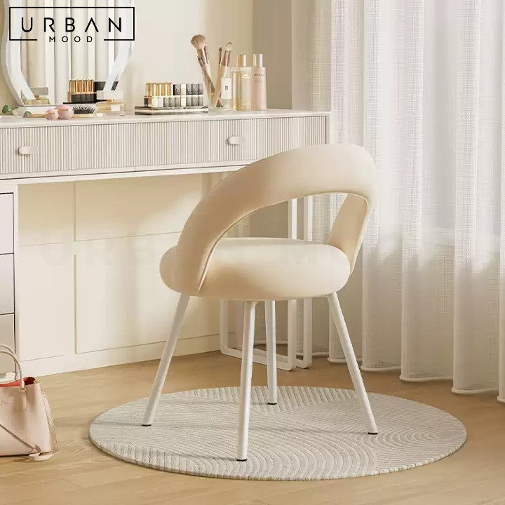SIRELI Modern Velvet Vanity Chair