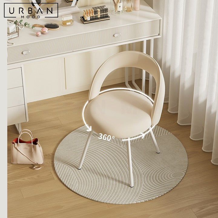 SIRELI Modern Velvet Vanity Chair