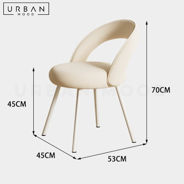 SIRELI Modern Velvet Vanity Chair