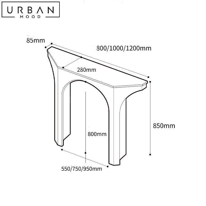 SISTIN Modern Console Table