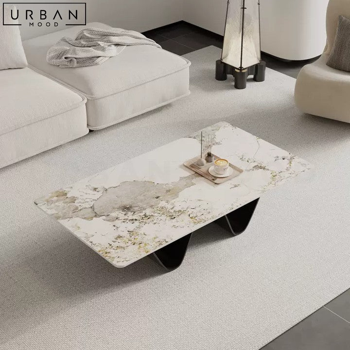 SKRIVE Modern Sintered Stone Coffee Table