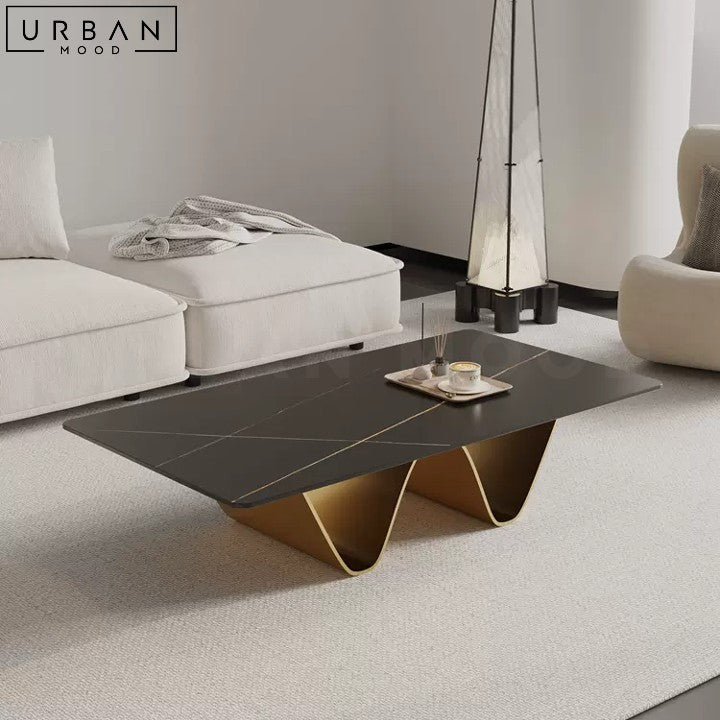 SKRIVE Modern Sintered Stone Coffee Table