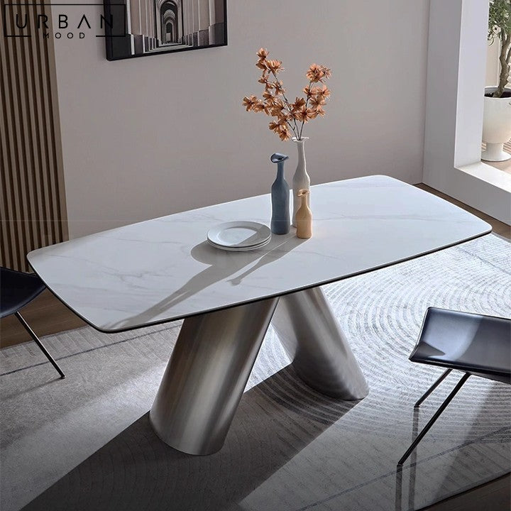 SKUD Modern Marble Dining Table