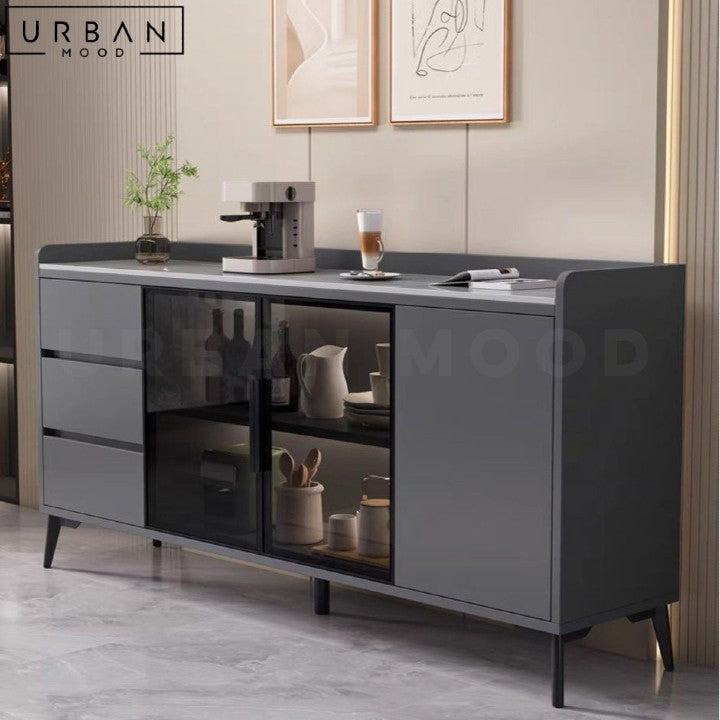 SKULD Modern Sintered Stone Sideboard