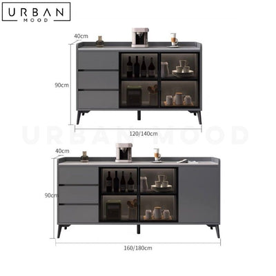 SKULD Modern Sintered Stone Sideboard