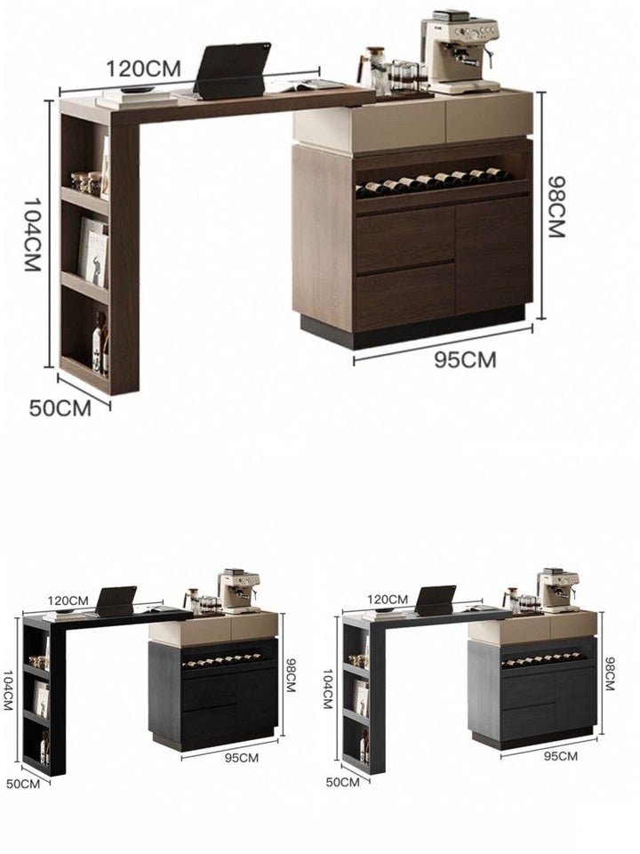SLAT Modern Extendable Bar Table - Urban Mood Singapore