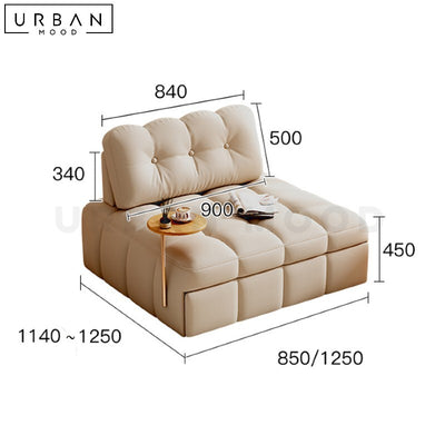 SNOWHEART Japandi Modular Leisure Chair