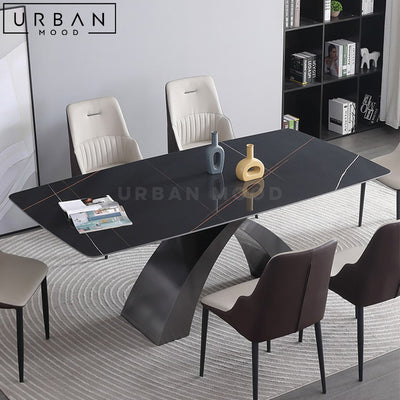 SAHA Modern Sintered Stone Dining Table