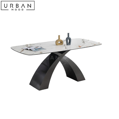 SAHA Modern Sintered Stone Dining Table