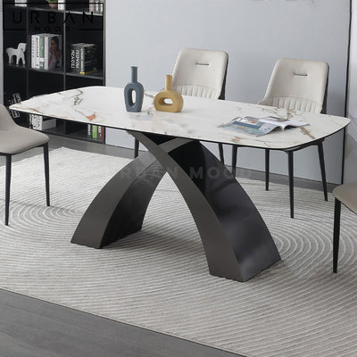 SAHA Modern Sintered Stone Dining Table