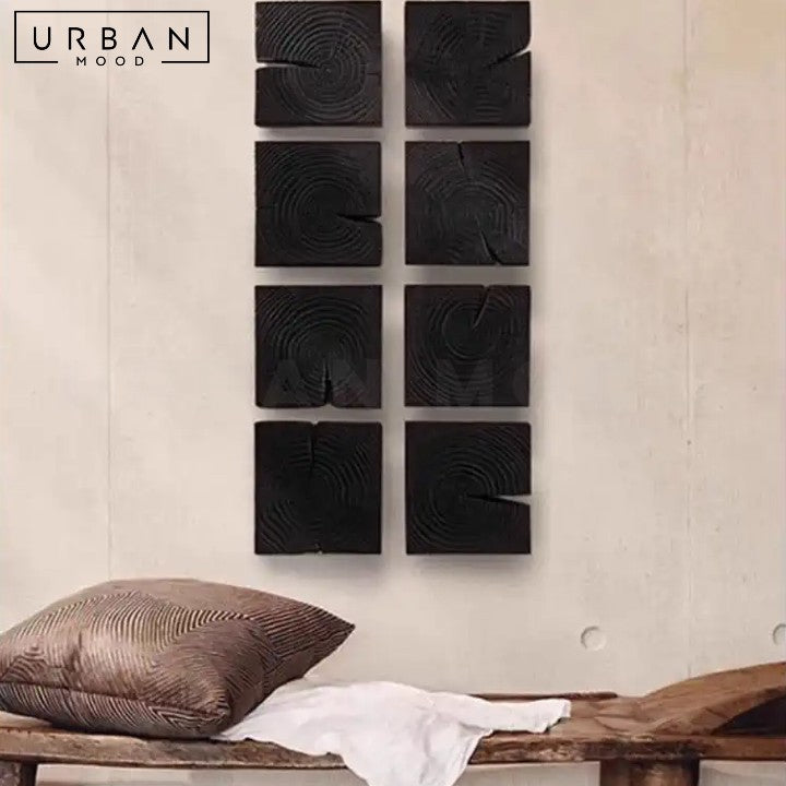 SOBO Modern Solid Wood Wall Art
