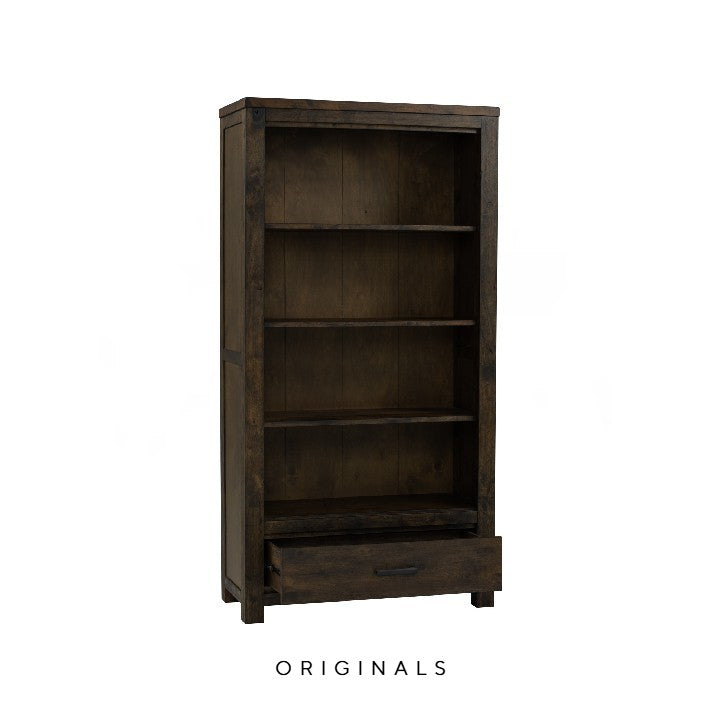SOKKO Rustic Solid Wood Bookcase