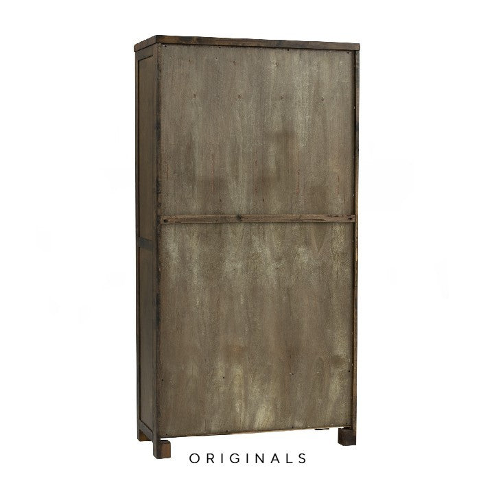 SOKKO Rustic Solid Wood Bookcase